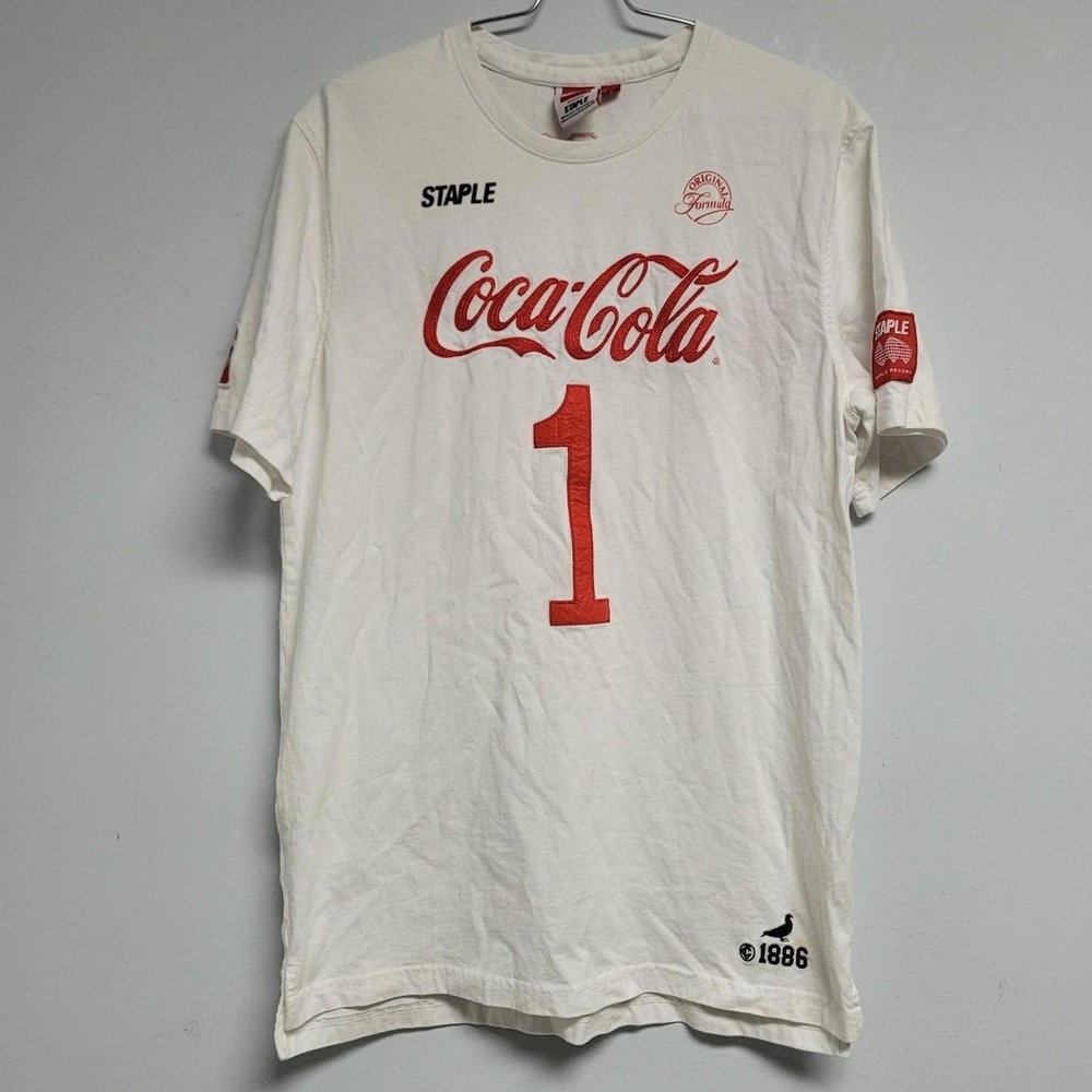 Staple Pigeon X Coca-Cola T-Shirt Medium Cotton Jersey